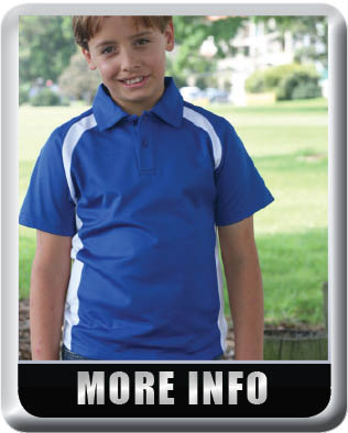 kids team essential polo shirt